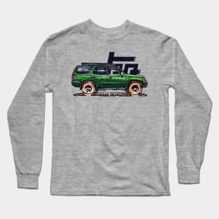 3rd Gen 4Runner TRD - Green Long Sleeve T-Shirt